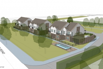 CGI of new homes coming soon to Harrogate. CGI of new homes coming soon to Harrogate.